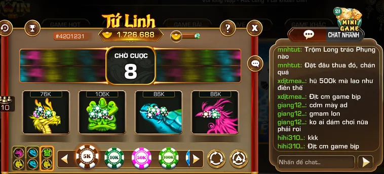 Trải Nghiệm Đỉnh Cao Cùng Kho Báu Tứ Linh Tại Hệ Thống Giải Trí iWin Club