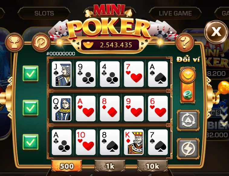 Khám Phá Siêu Phẩm Mini Poker Tại IWin Club Đẳng Cấp Hiện Đại