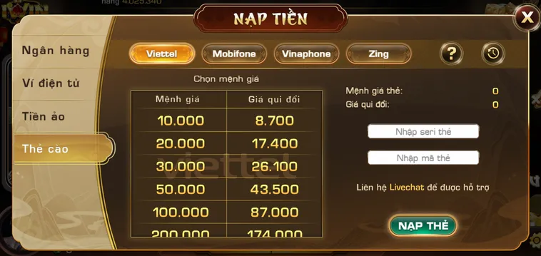 Hướng Dẫn Các Cách Nạp Tiền iWin Club Đơn Giản Và Hiệu Quả Nhất