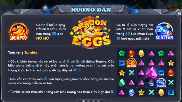 Săn Jackpot Khủng Cùng Game Nổ Hũ Dragon Eggs Tại iWin Club Hấp Dẫn