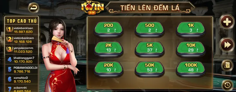 Khám Phá Đỉnh Cao Trò Chơi Tiến Lên Đếm Lá Tại iWin Club