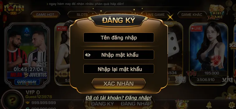 Hướng Dẫn Chi Tiết Các Bước Đăng Ký iWin Club Nhanh Chóng Nhất